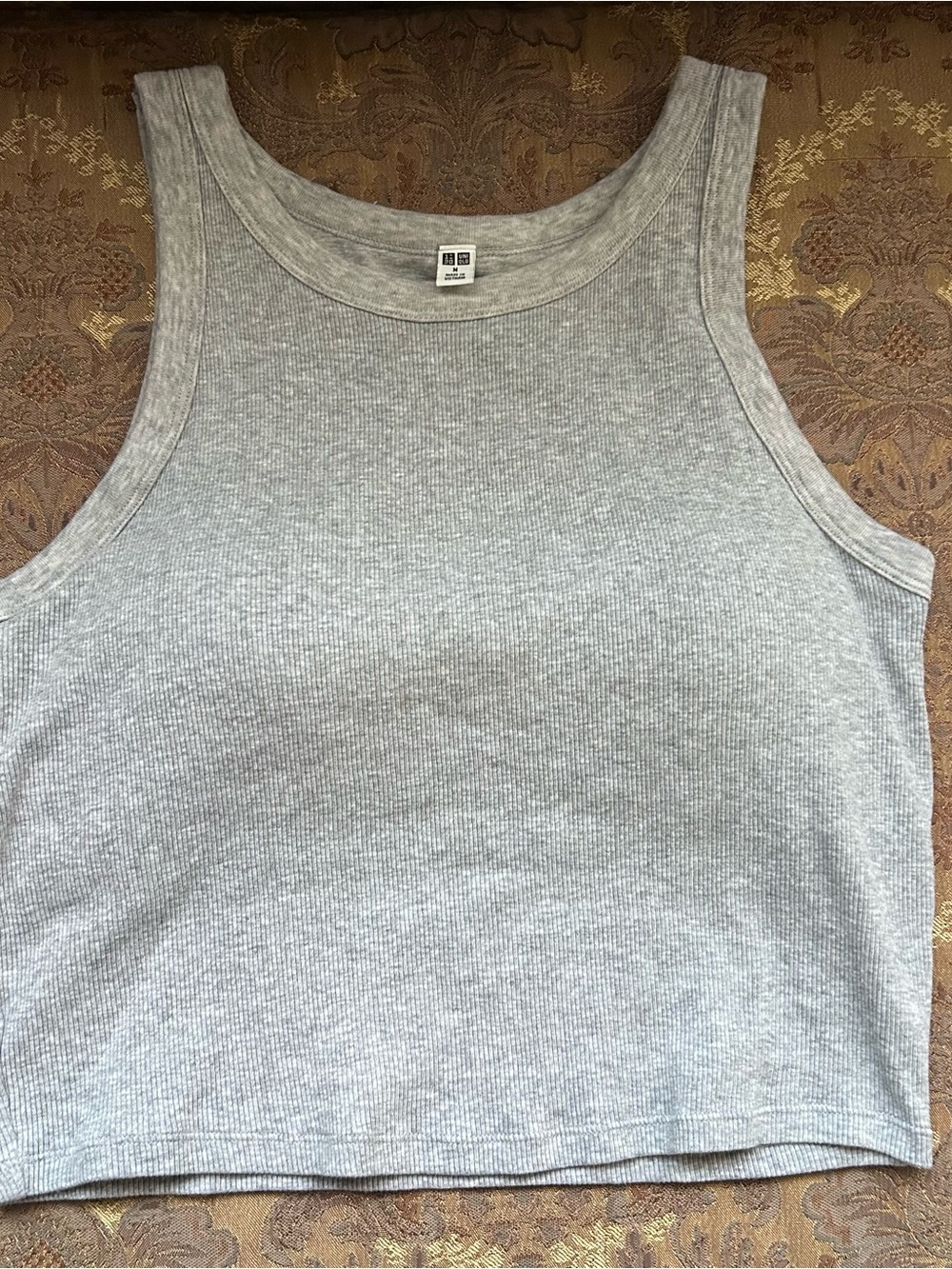Uniqlo Women’s Ribbed Cropped Bra Top 3 Pack Size Medium - Picture 4 of 11